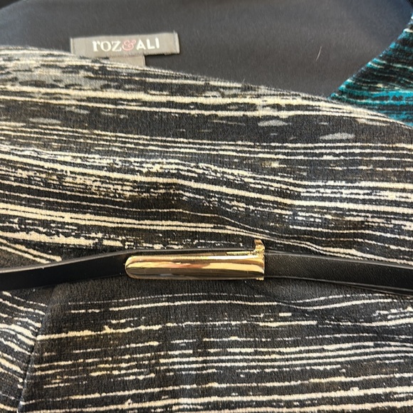 🎊2 for $20🎊 Roz & Ali Green and Black Dress - Picture 6 of 6